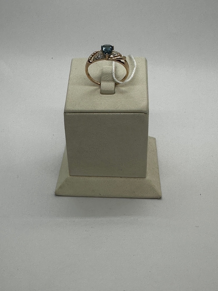 КОЛКМИ585 КОЛЬЦО С КАМНЯМИ (Au 585)