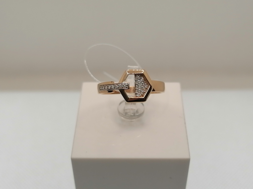 КОЛЬЦО С КАМНЕМ (Au 585)