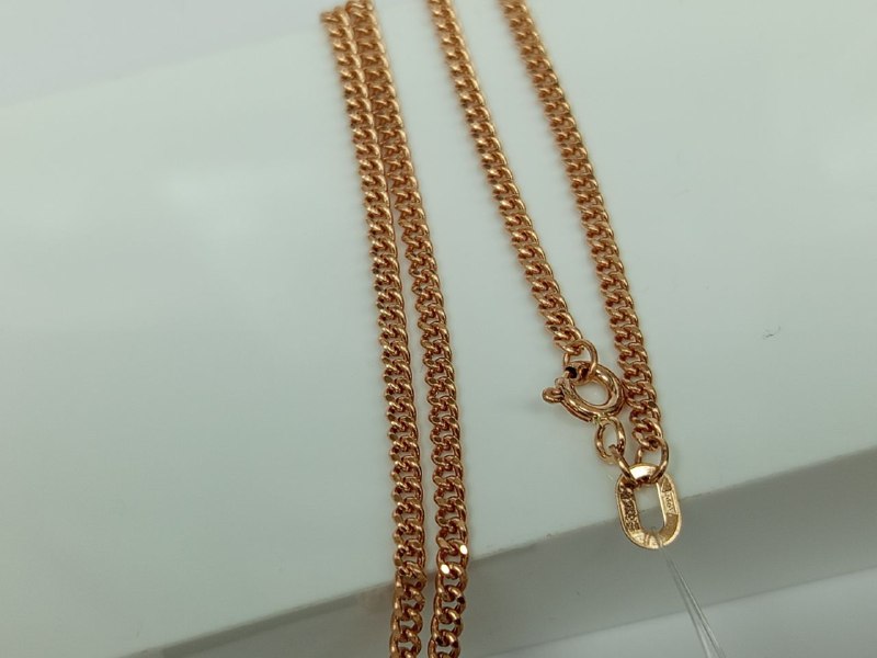 ЦЕПЬ ПУСТОТЕЛАЯ Панцирное (Au 585)