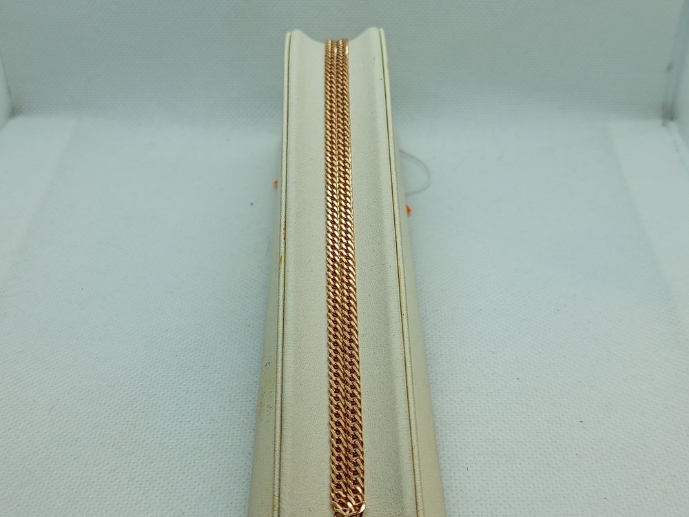 ЦЛР2585 ЦЕПЬ ПОЛНОВЕСНАЯ Ромб двойной (Au 585)