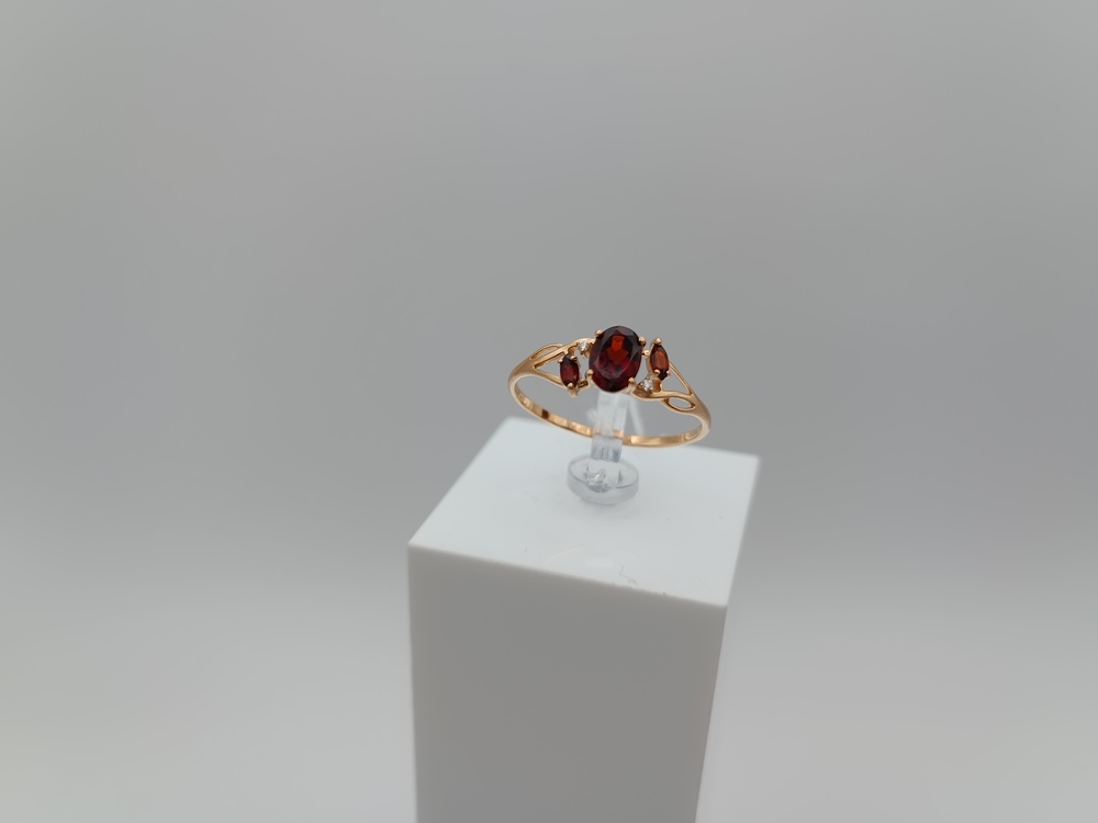 КОЛКМИ585 КОЛЬЦО С КАМНЯМИ (Au 585)