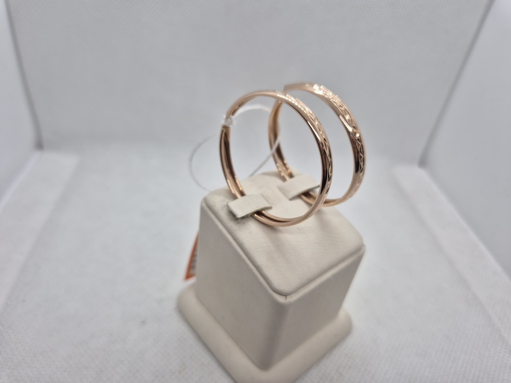 СКОН585 СЕРЬГИ КОНГО (Au 585)