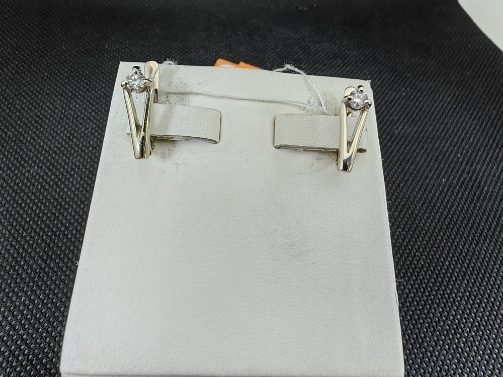 СЕРЬГИ БРИЛЛИАНТ (Au 585)