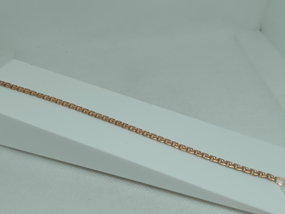 БЛБ585 БРАСЛЕТ ПОЛНОВЕСНЫЙ Бисмарк (Au 585)