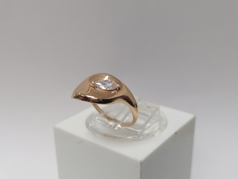 КОЛЬЦО С КАМНЕМ (Au 585)