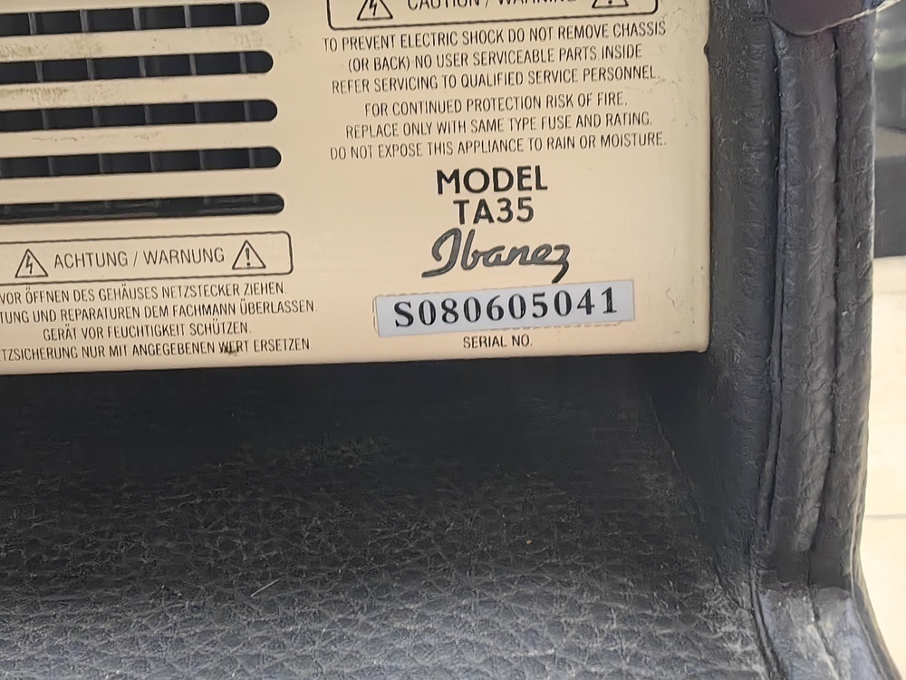 Комбоусилитель для гитар IBANEZ TA-35