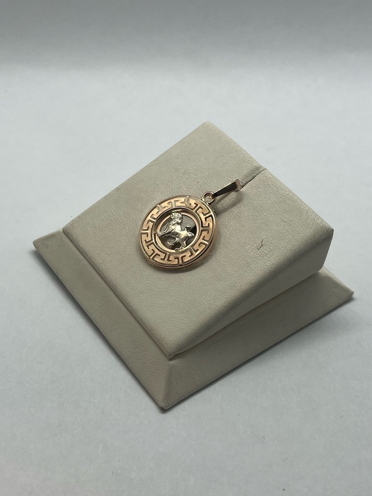 ПОДВЕСКА ЗНАК ЗОДИАКА ЛЕВ (Au 585)