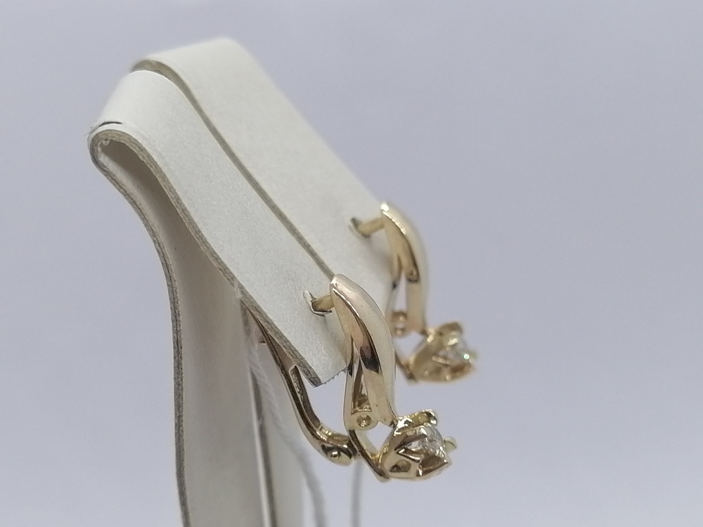 СЕРЬГИ БРИЛЛИАНТ (Au 585)