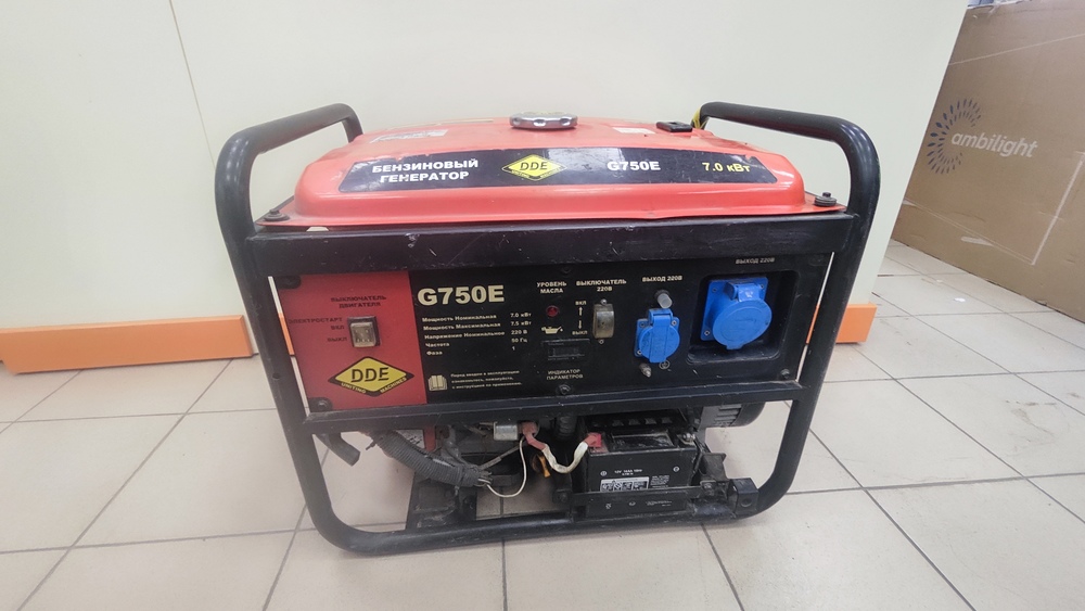 Бензогенератор DDE G750E