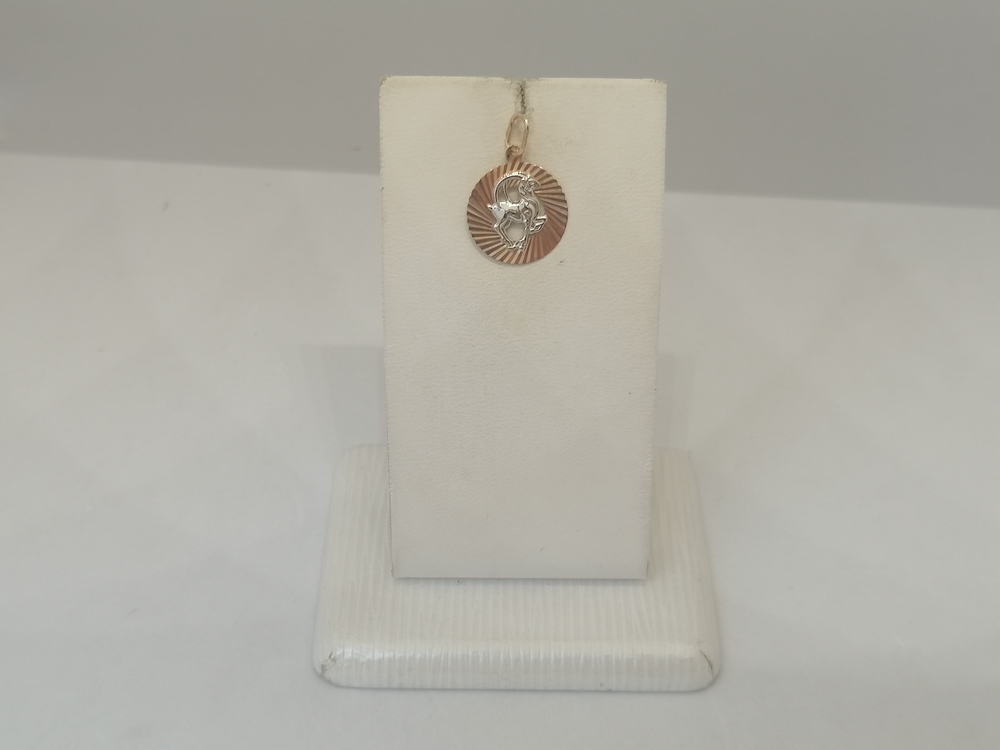 ПОДВЕСКА Знак зодиака КОЗЕРОГ (Au 585)