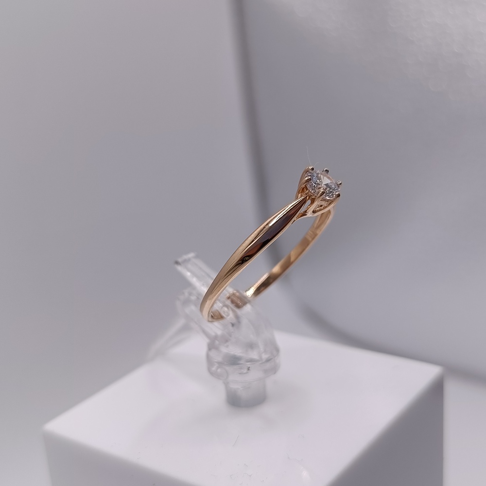 КОЛКМ585 КОЛЬЦО С КАМНЕМ (Au 585)