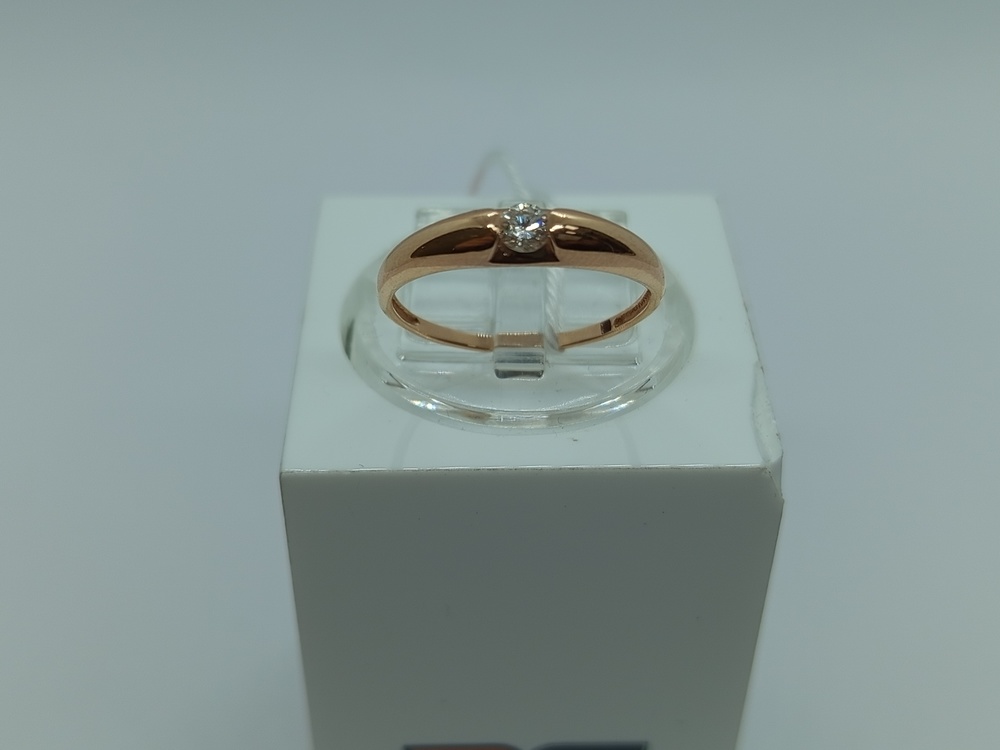 КОЛЬЦО БРИЛЛИАНТ Au 585