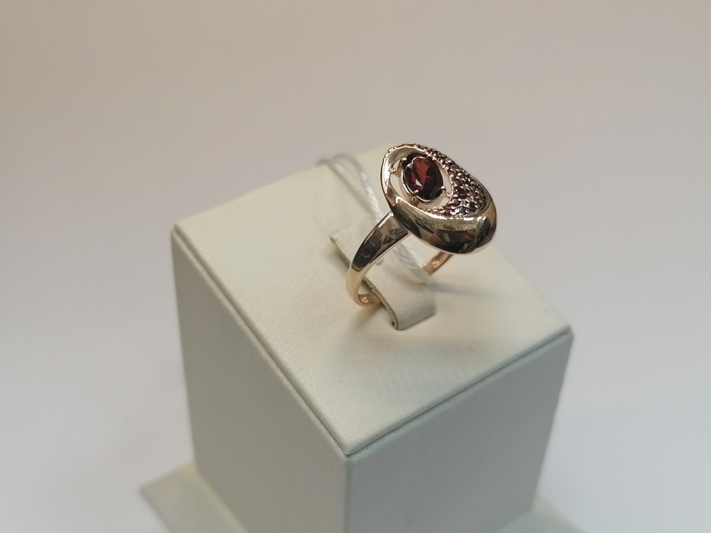 КОЛКМИ585 КОЛЬЦО С КАМНЯМИ (Au 585)