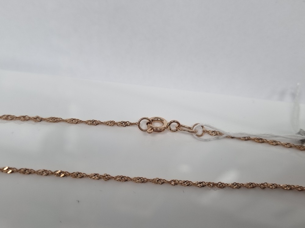 ЦЛСИ585 ЦЕПЬ ПОЛНОВЕСНАЯ Сингапур (Au 585)