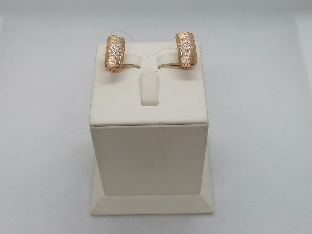 СЕРЬГИ С КАМНЯМИ (Au 585)