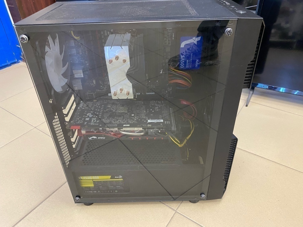 Системный блок Aero Cool; FX-8320E, Radeon R7 370, 8 Гб, 120 Гб, 240 Гб