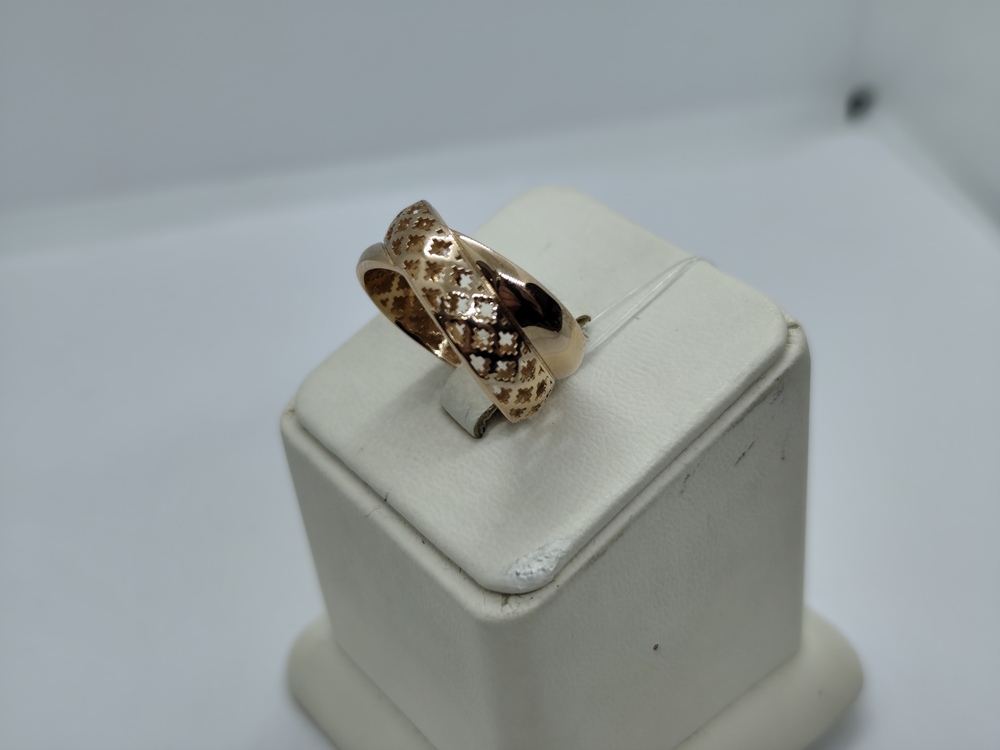 КОЛЬЦО БЕЗ КАМНЯ (Au 585)