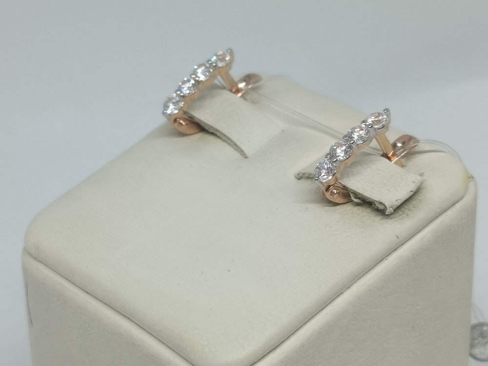 СЕРЬГИ С КАМНЯМИ (Au 585) СЕРЬГИ С КАМНЯМИ (Au 585)