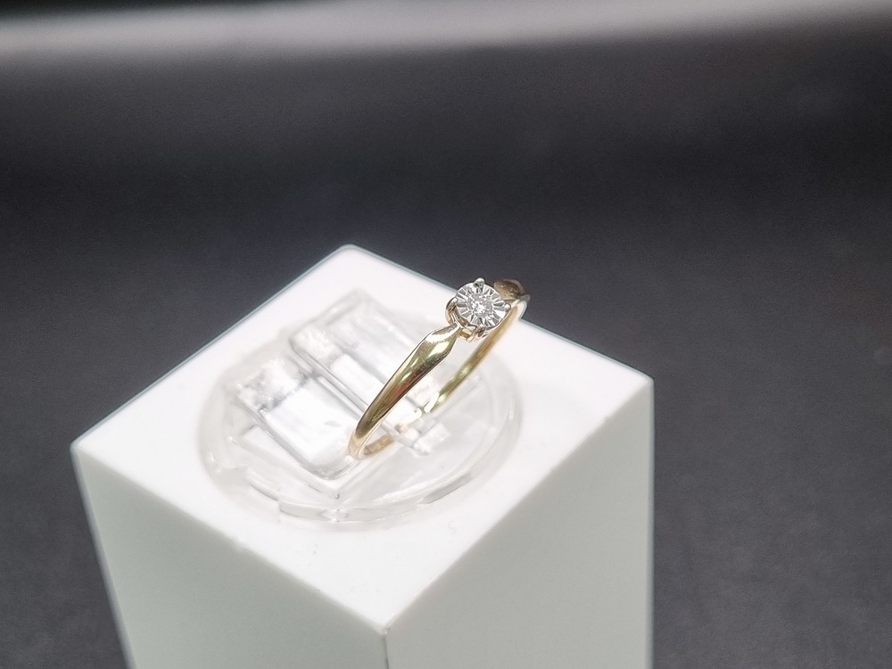 КОЛЬЦО БРИЛЛИАНТ Au 585