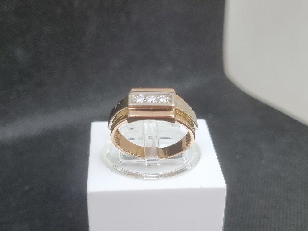 ПЕЧКМИ585 ПЕЧАТКА С КАМНЯМИ (Au 585)