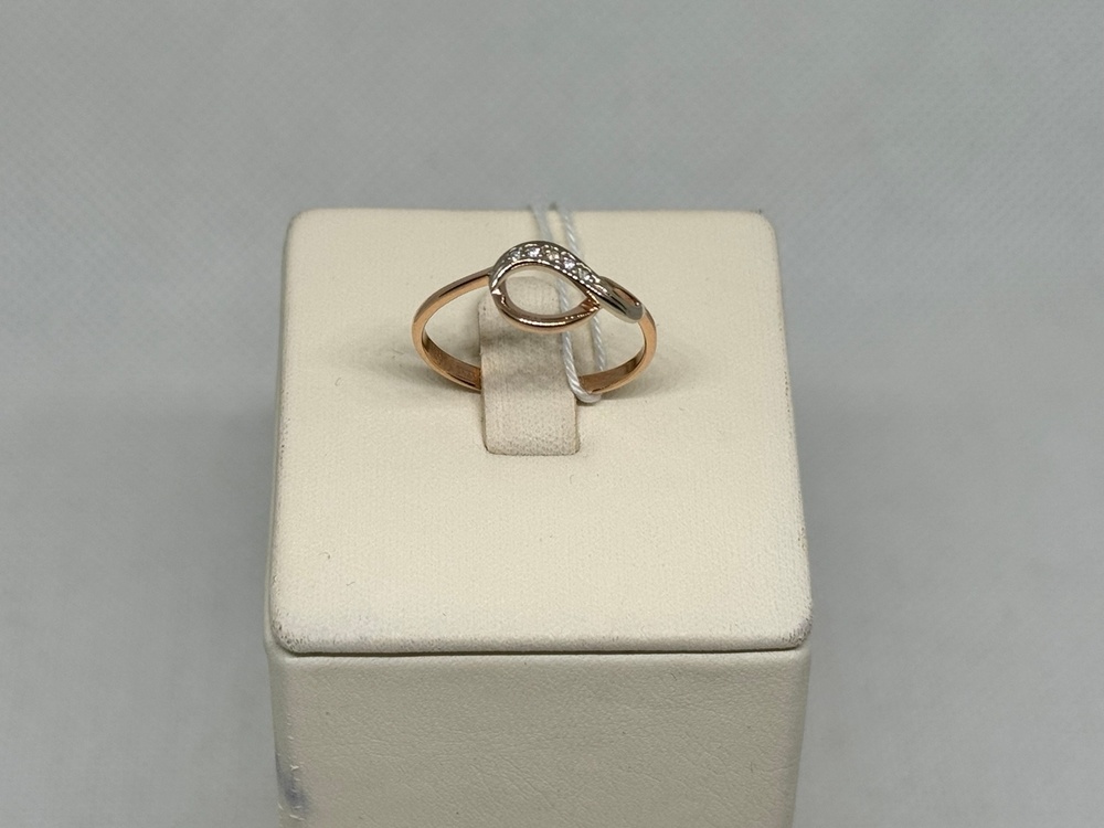 КОЛКМИ585 КОЛЬЦО С КАМНЯМИ (Au 585)