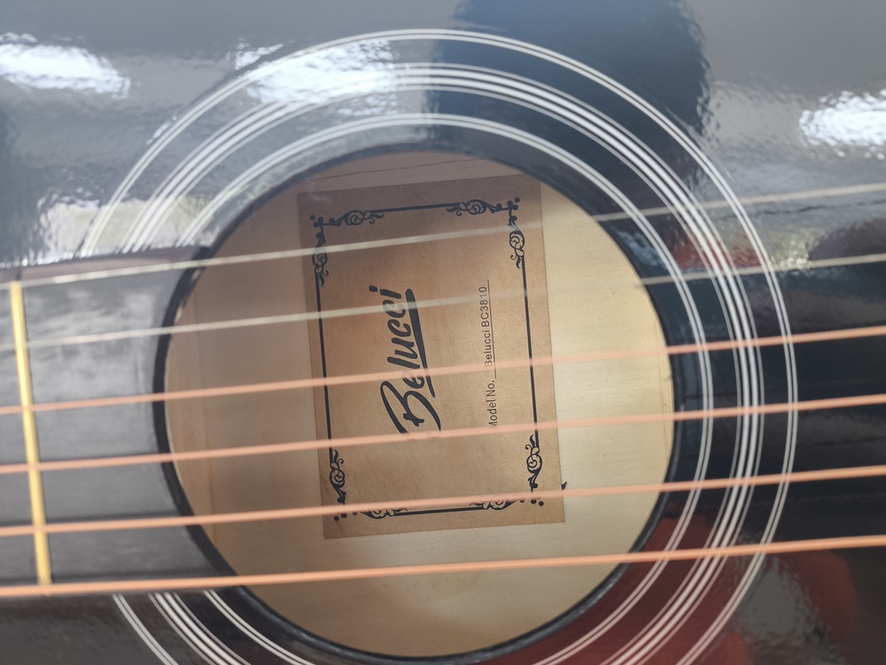 Гитара акустическая Belucci BC3810 BK FULL