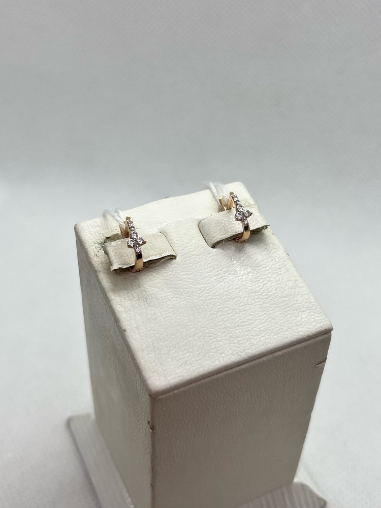 СЕРЬГИ С КАМНЯМИ (Au 585)