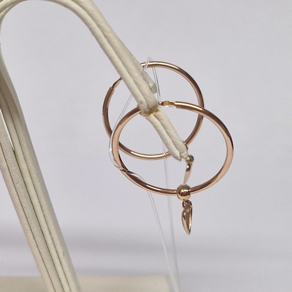 СЕРЬГИ КОНГО без камня (Au 585)