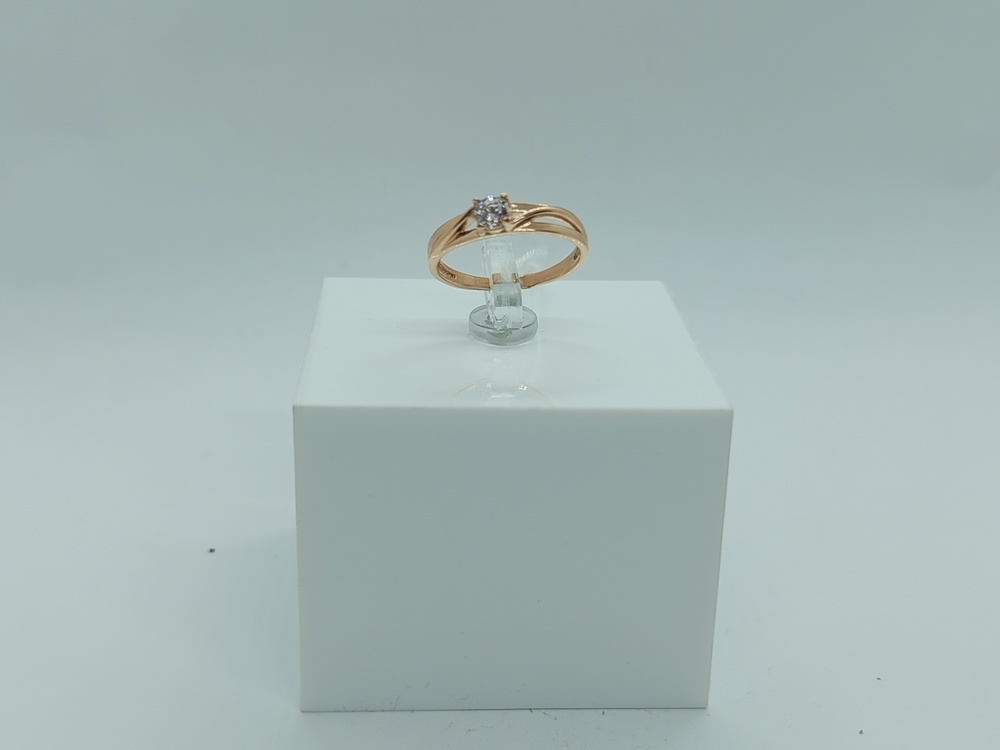 КОЛЬЦО С КАМНЕМ (Au 585)