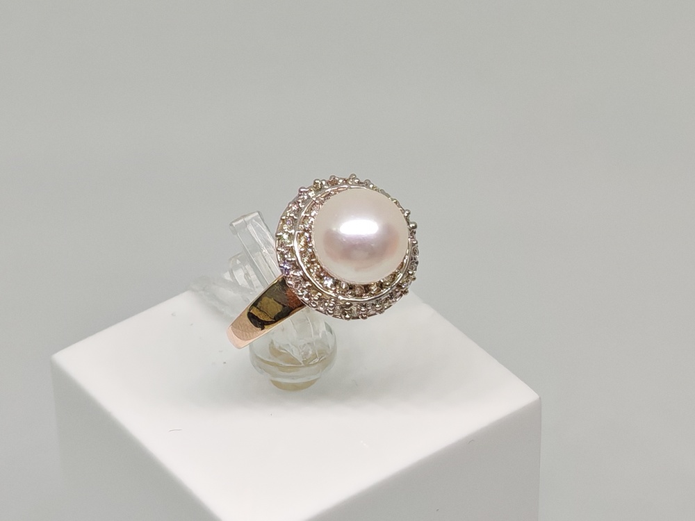 КОЛКМИ585 КОЛЬЦО С КАМНЯМИ (Au 585)