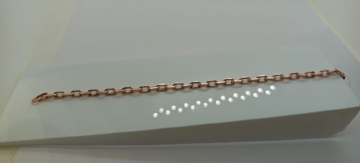 620712022 БРАСЛЕТ ПУСТОТЕЛЫЙ Якорное (Au 585)