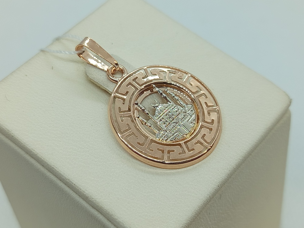 КрСВПМ ПОДВЕСКА МЕЧЕТЬ (Au 585)