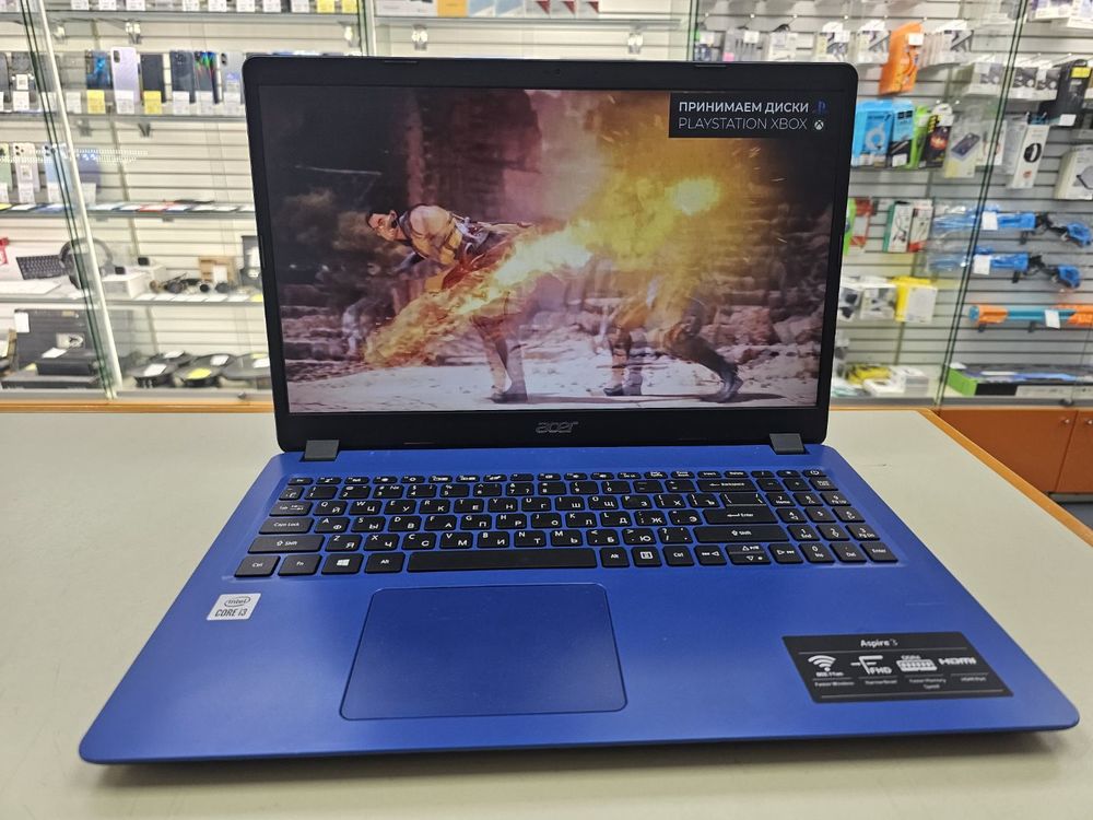 Ноутбук Acer; Core i3-1005G1, Intel UHD Graphics, 8 Гб, 256 Гб, Нет