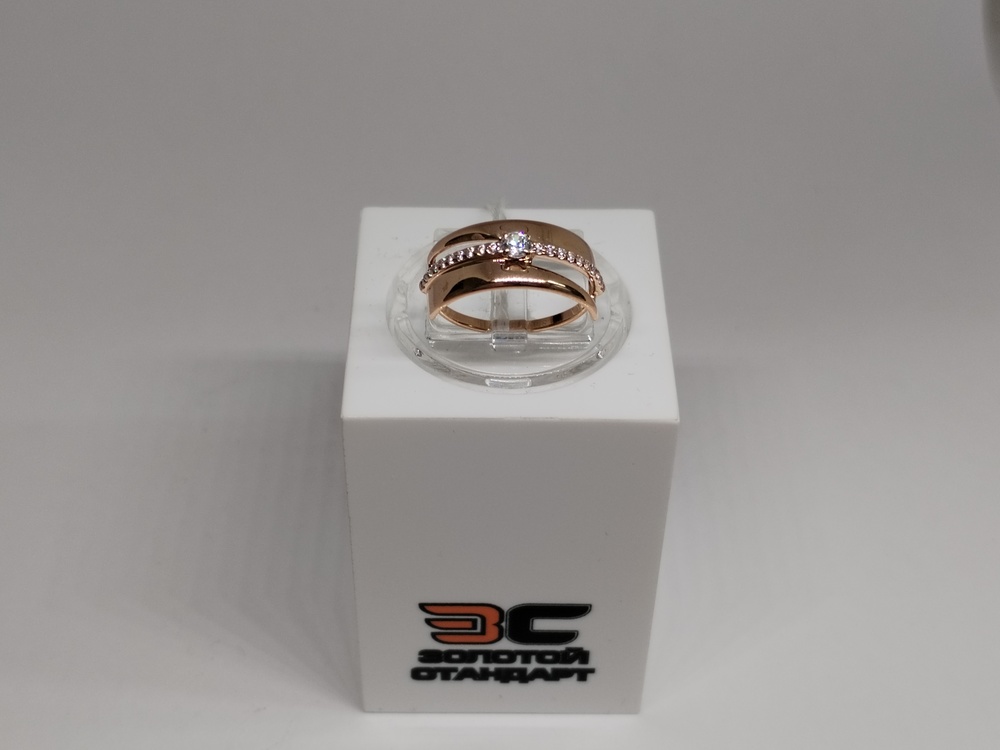 КОЛКМИ585 КОЛЬЦО С КАМНЯМИ (Au 585)