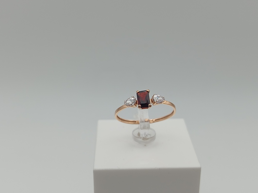 КОЛКМИ585 КОЛЬЦО С КАМНЯМИ (Au 585)