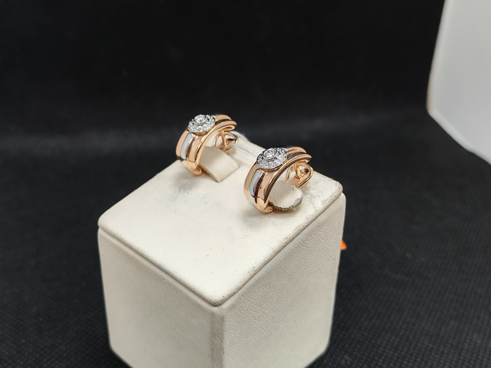 СЕРЬГИ БРИЛЛИАНТ (Au 585)