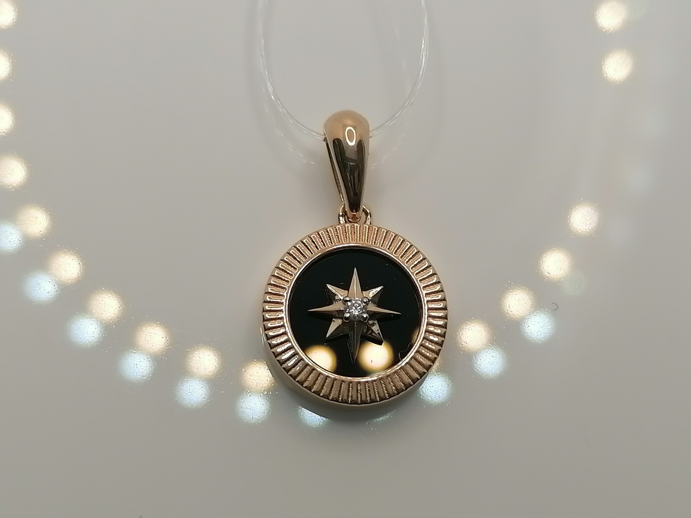 ПОДВЕСКА С КАМНЕМ (Au 585)