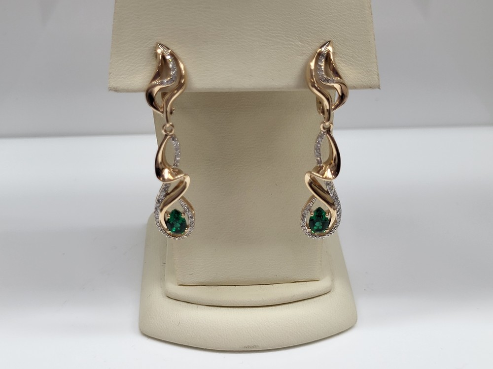 СЕРЬГИ БРИЛЛИАНТ (Au 585)