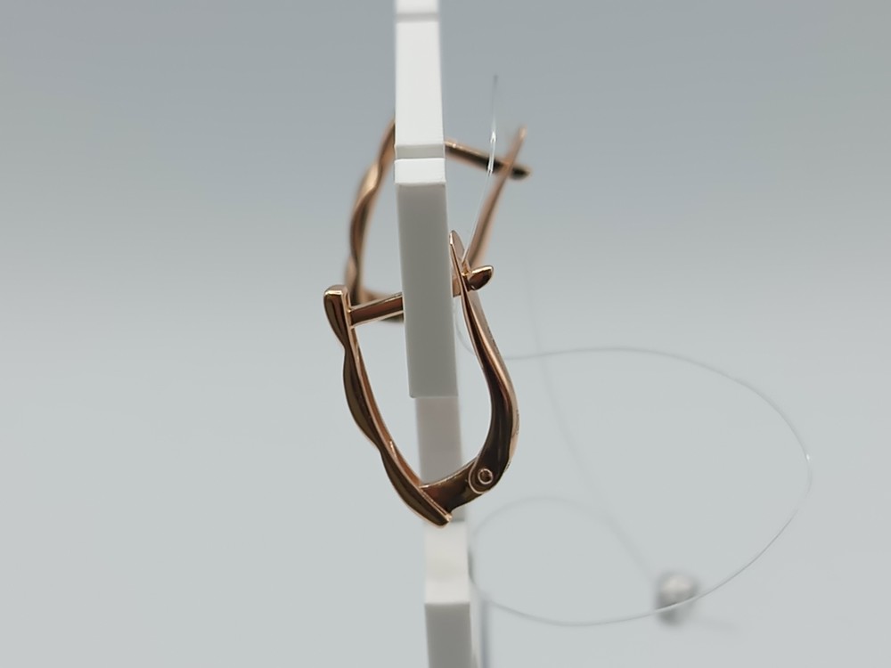 СЕРЬГИ БЕЗ КАМНЯ (Au 585)