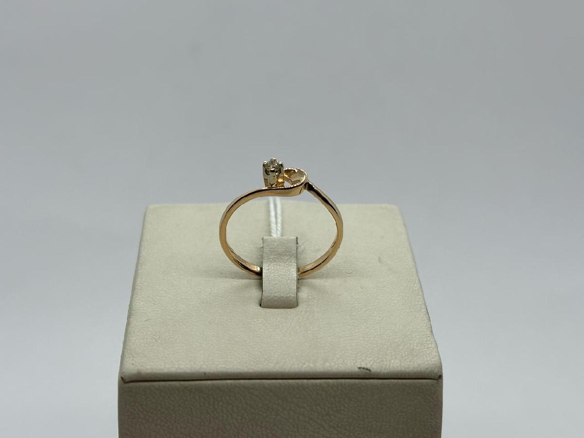 КОЛЬЦО БРИЛЛИАНТ Au 585