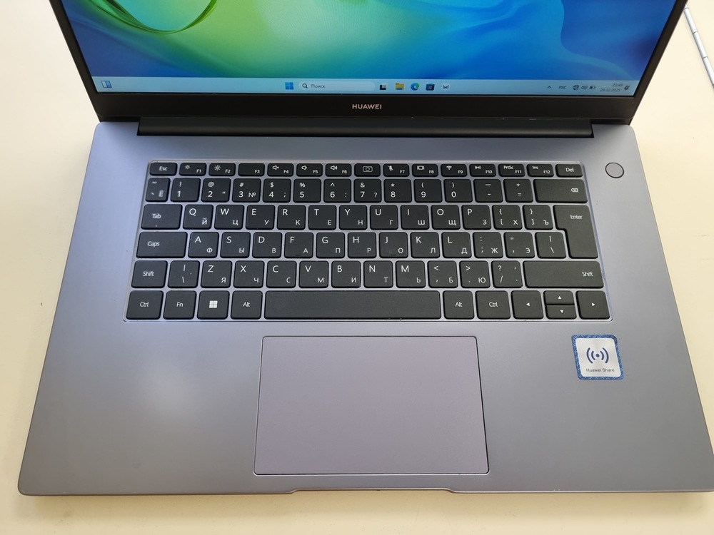 Ноутбук Huawei; I3-1115G4, Intel UHD Graphics, 8 Гб, 240 Гб, Нет