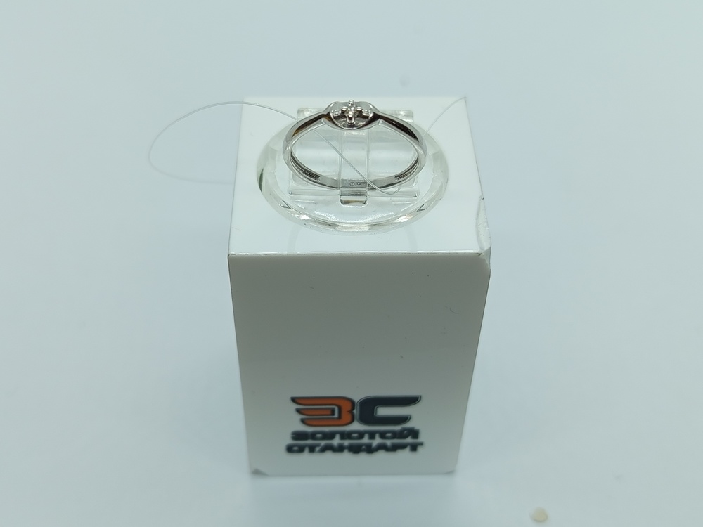 КОЛЬЦО БРИЛЛИАНТ (Ag 925)