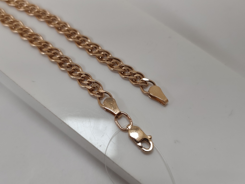 БРАСЛЕТ ПУСТОТЕЛЫЙ Нона (Au 585)