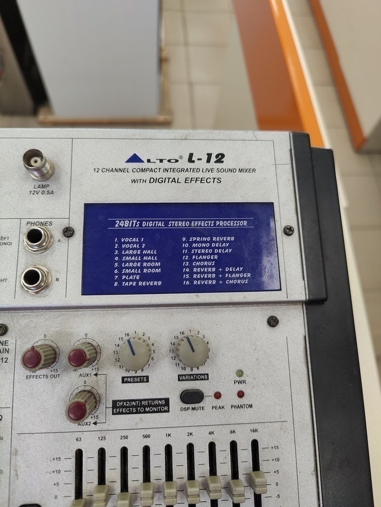 Микшерный пульт Alto L-12