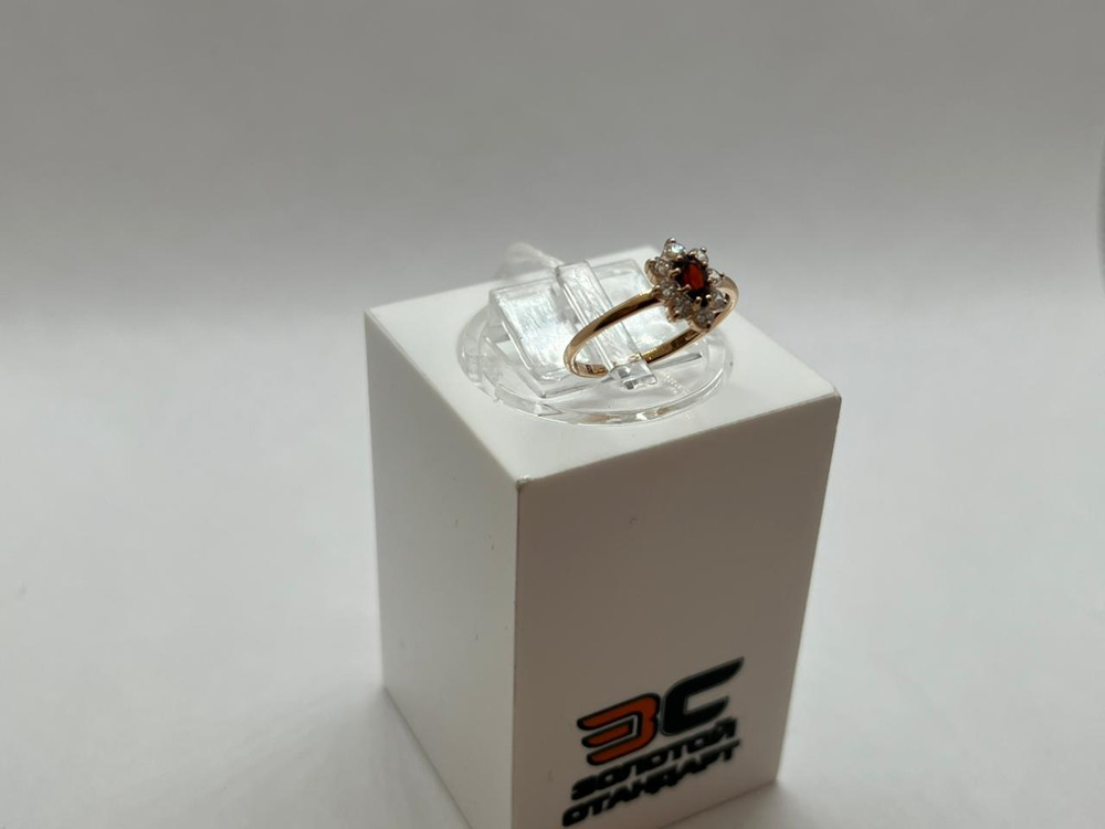 КОЛКМИ585 КОЛЬЦО С КАМНЯМИ (Au 585)