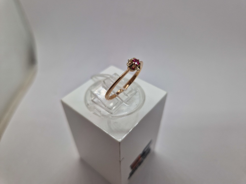 КОЛЬЦО С КАМНЕМ (Au 585)