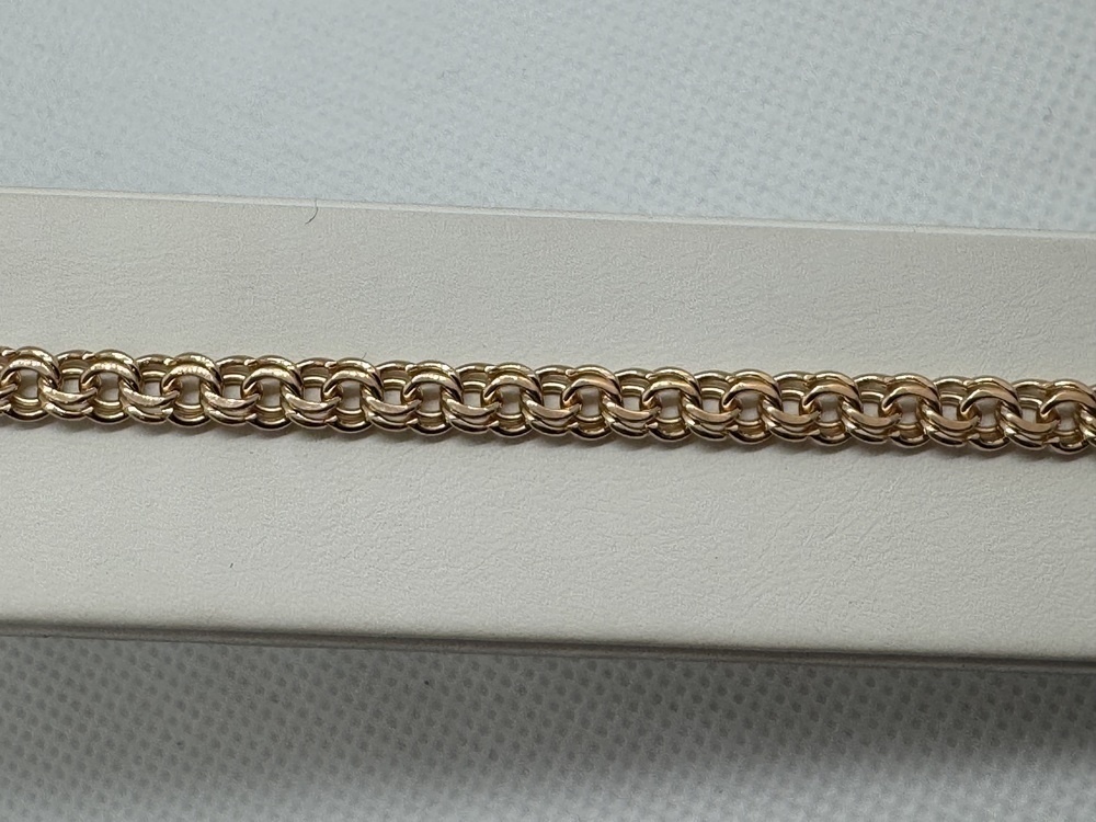 БРАСЛЕТ ПОЛНОВЕСНЫЙ Бисмарк (Au 585)