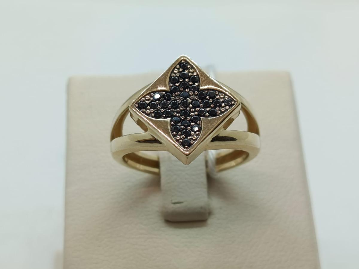 КОЛКМИ585 КОЛЬЦО С КАМНЯМИ (Au 585)