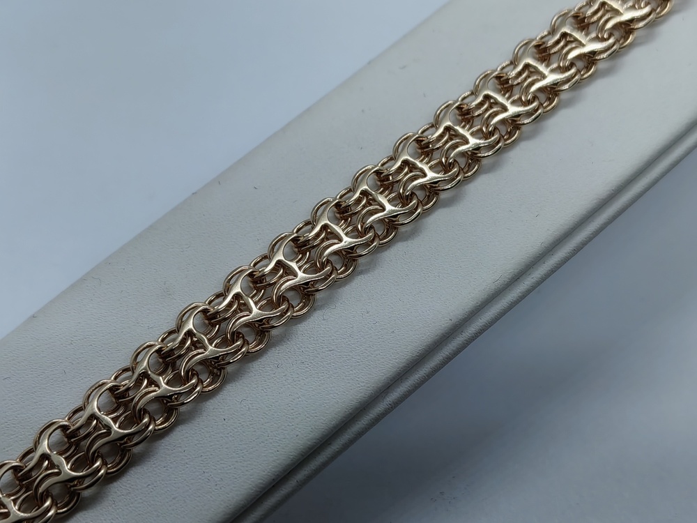 БРАСЛЕТ ПОЛНОВЕСНЫЙ Рамзес (Au 585)