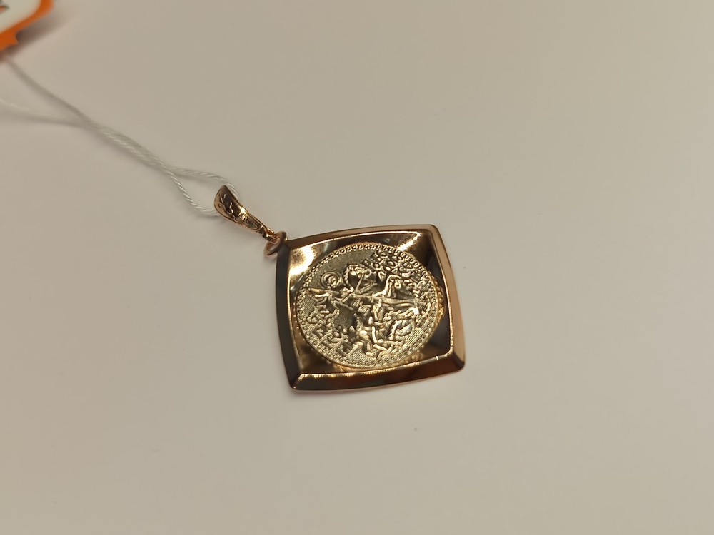 ПОДИБК585 ПОДВЕСКА ИКОНА БЕЗ КАМНЯ (Au 585)